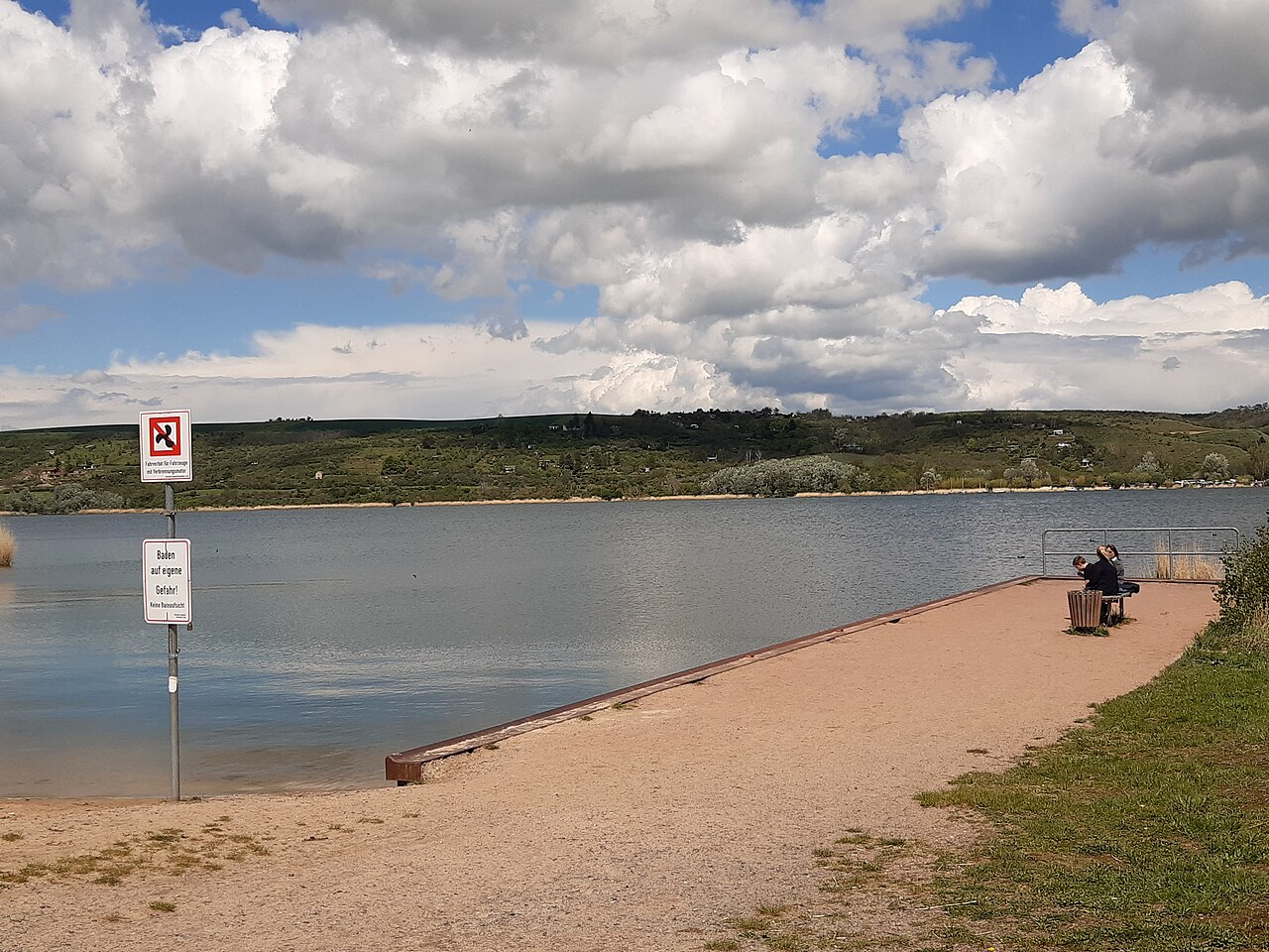 Strand am Süßen See in Aseleben