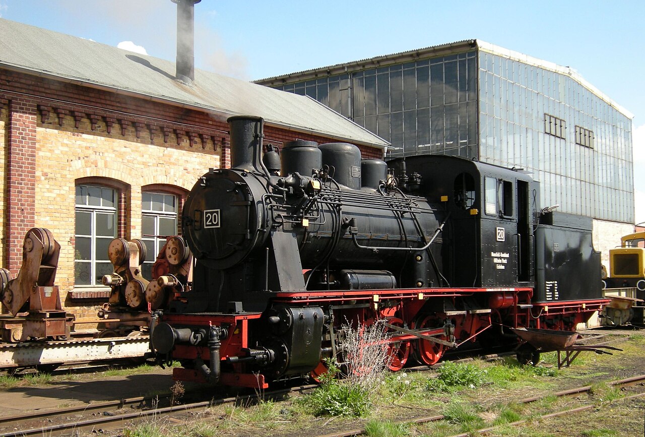 Dampflok der Mansfelder Bergwerksbahn