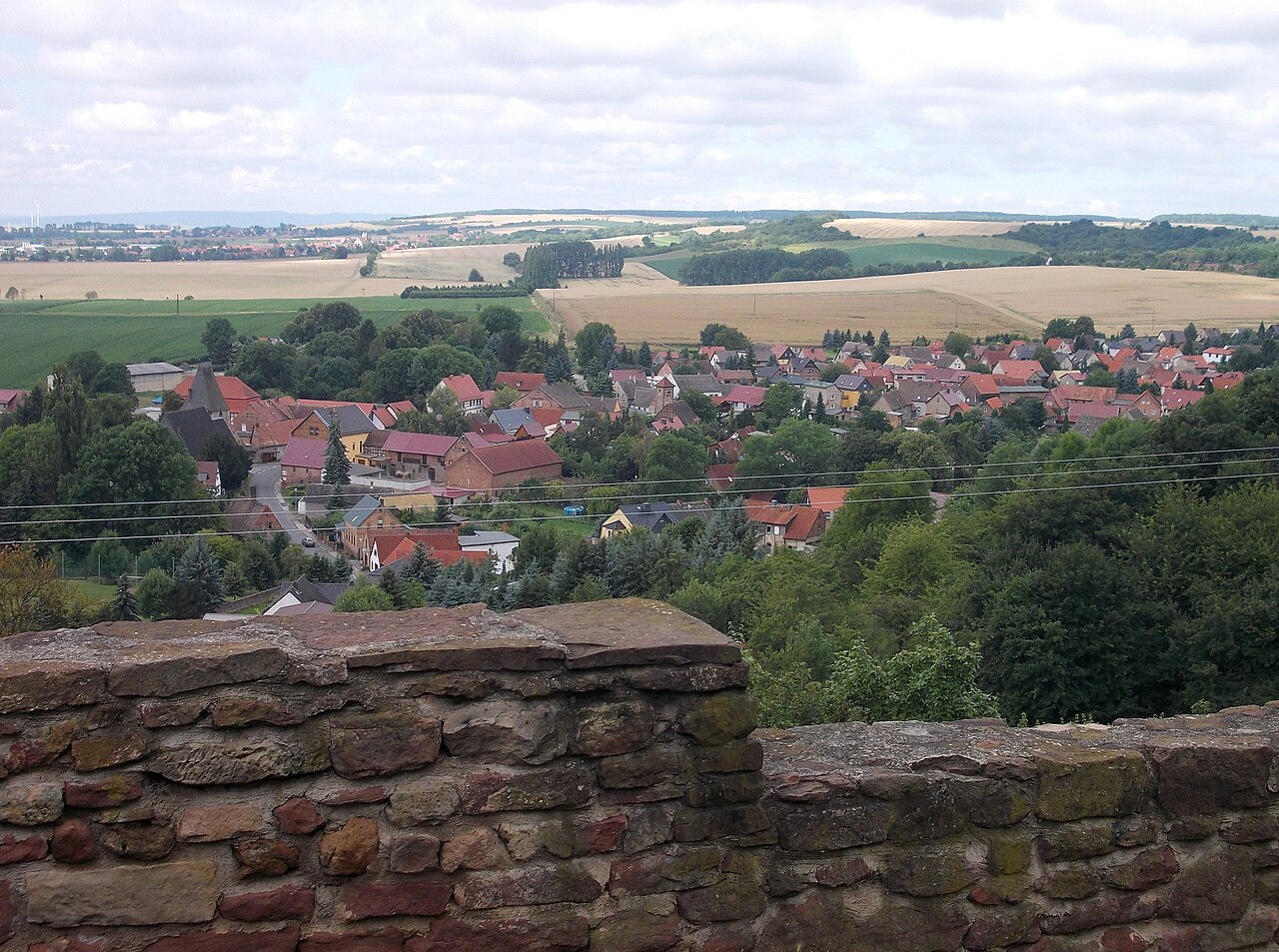 Burg Bornstedt im Mansfelder Land