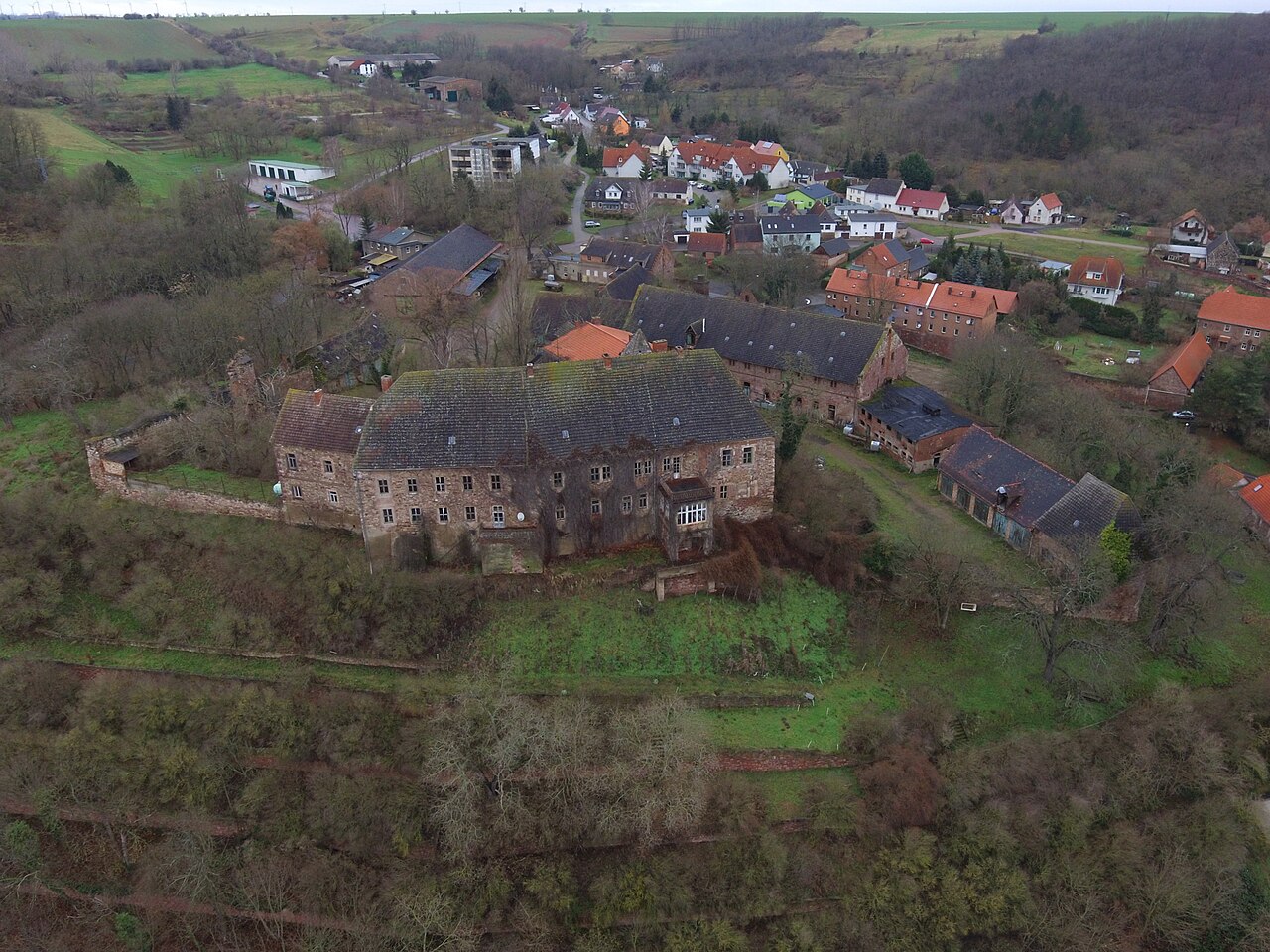 Schloss Friedeburg im Mansfelder Grund